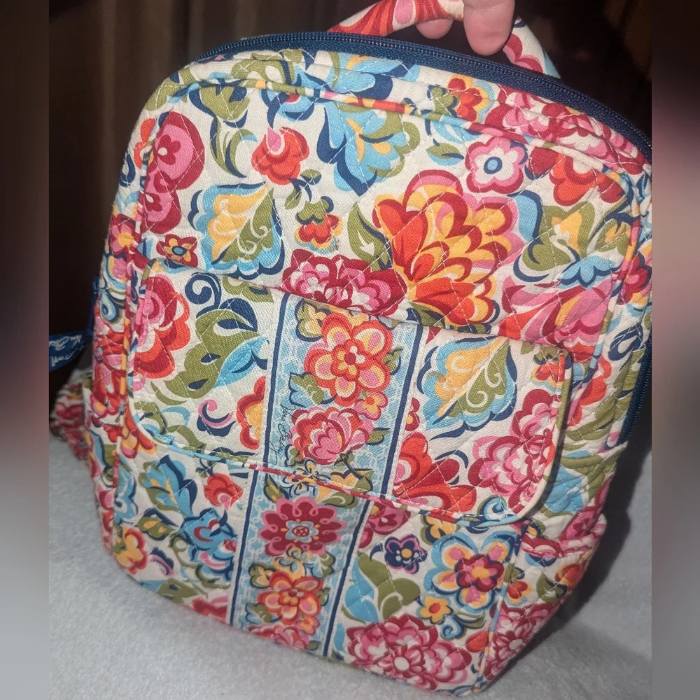 Vera Bradley Hope Garden backpack.